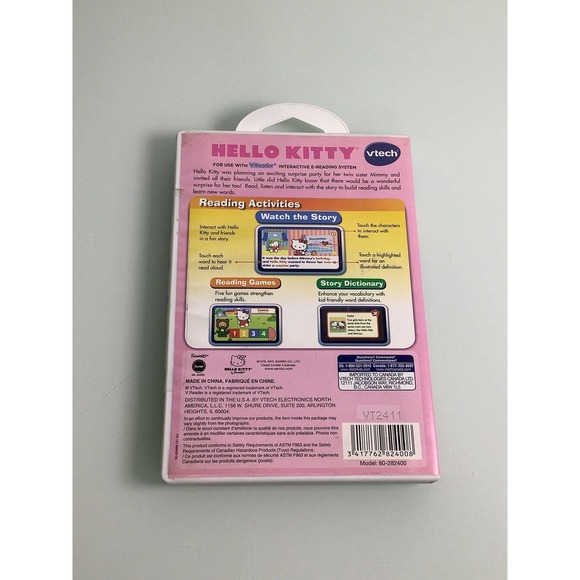 VTech V.Reader Hello Kitty Hello Kitty’s Surprise NEW SEALED - Picture 2 of 9